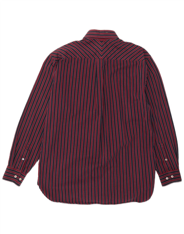 Tommy Hilfiger muška majica na male crvene pruge, pamuk