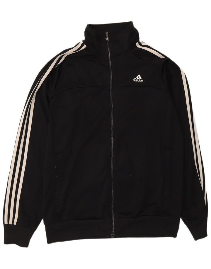 Adidas muška gornja jakna za trenirku UK 40/42 srednje crni poliester