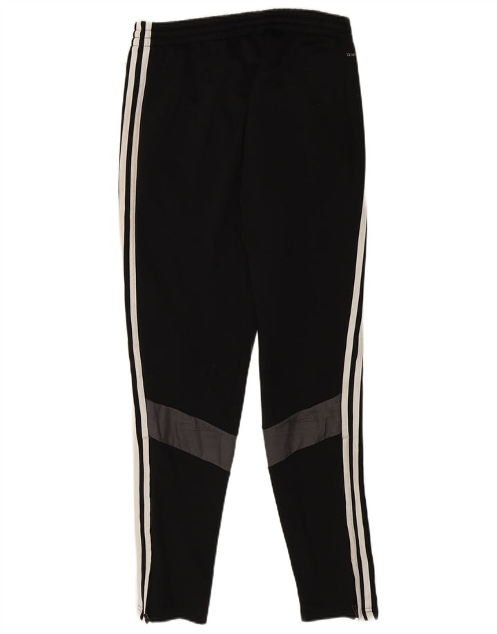Adidas muške trenirke Climalite male crne poliesterske hlače