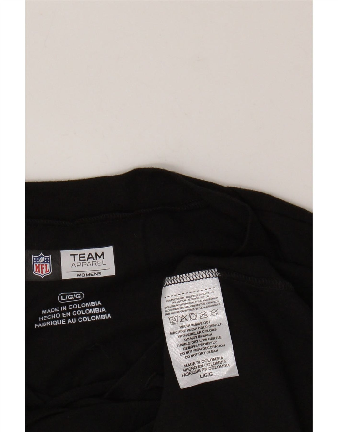 NFL ženska majica kratkih rukava New Orleans Saints Graphic UK 16 Large Black Cotton