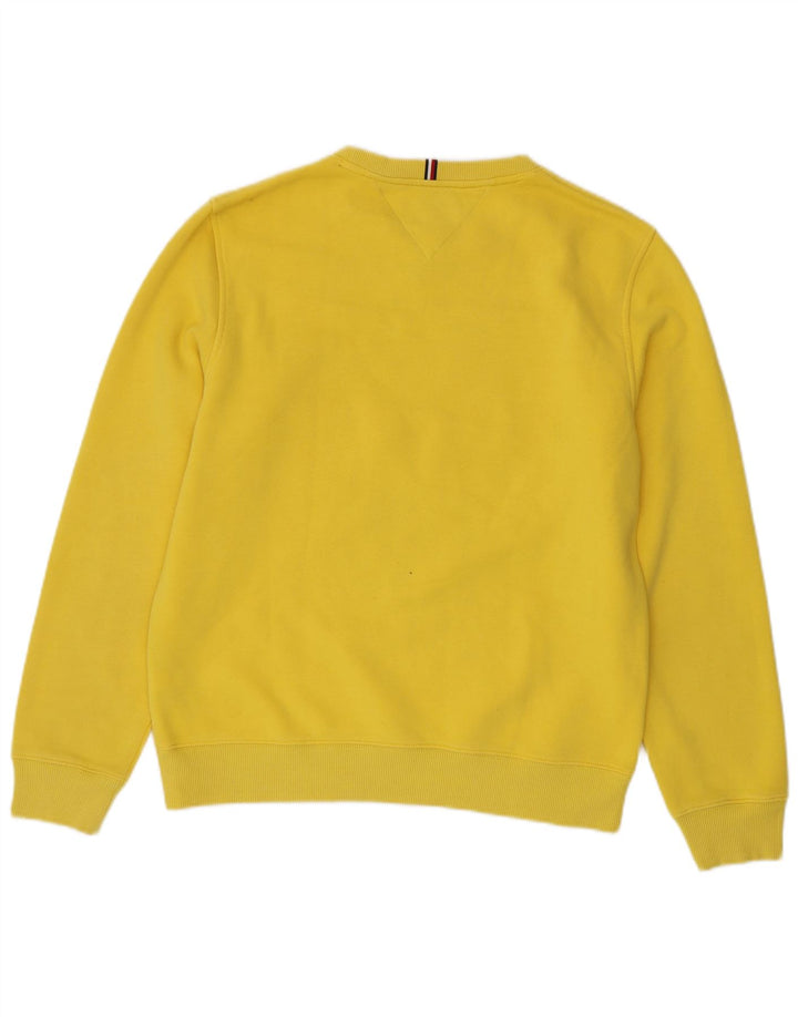 Tommy Hilfiger muška trenirka s grafičkim motivima srednje žuti pamuk