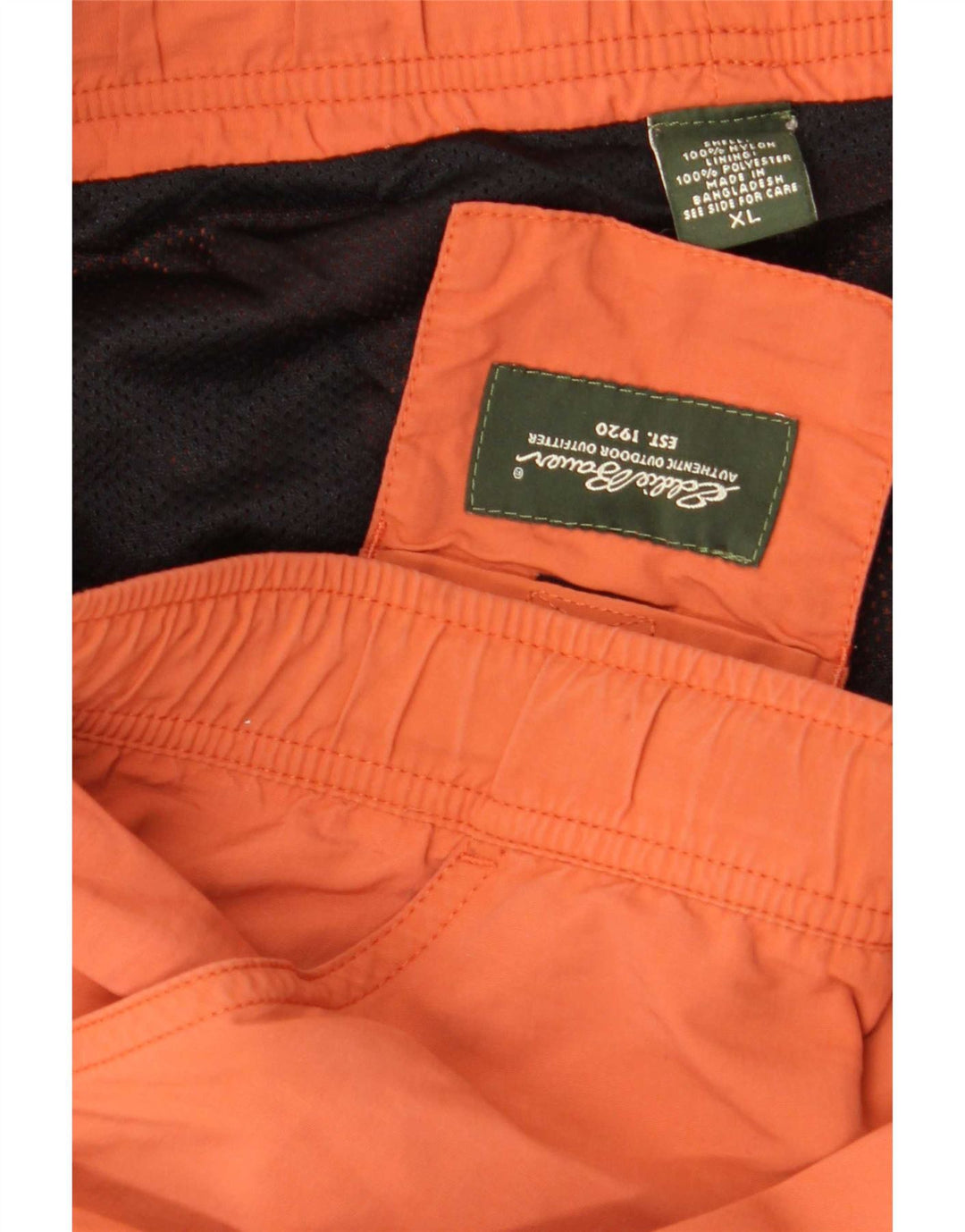 Eddie Bauer muške sportske kratke hlače XL narančasti najlon