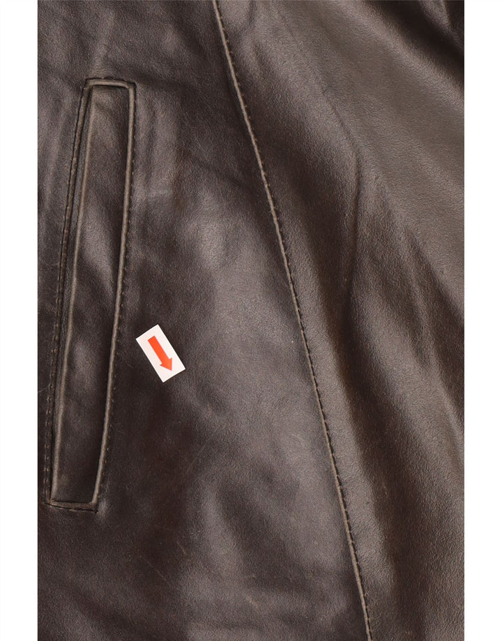 SORBINO muška kožna jakna UK 42 XL siva