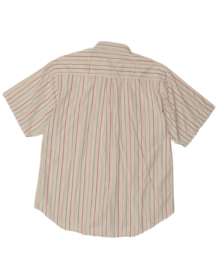 Fila muška košulja kratkih rukava srednje bijele pruge