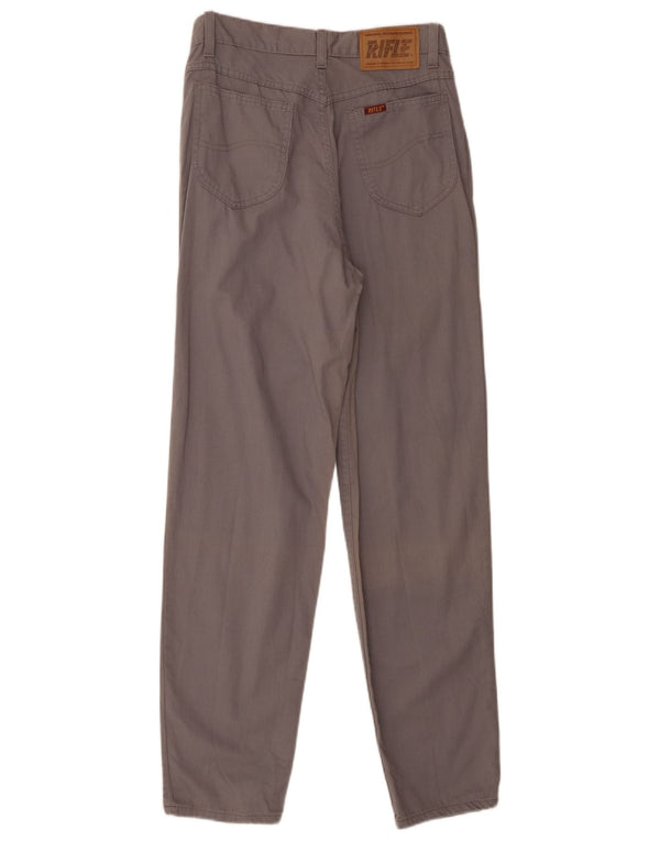 Rifle Mens Tapered Casual Hlače W30 L30 Grey Cotton
