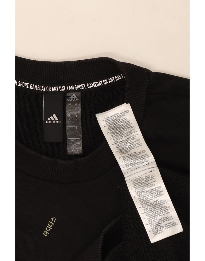 Adidas muška majica s grafičkim motivima, veliki crni pamuk