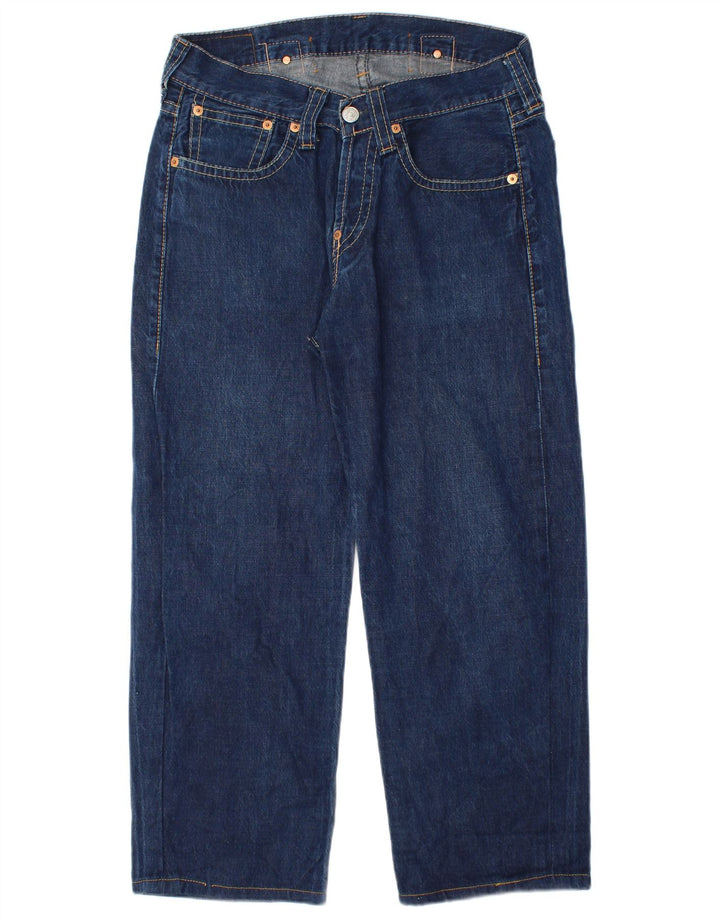 Levi's muške 902 ravne traperice W32 L28 plavi pamuk