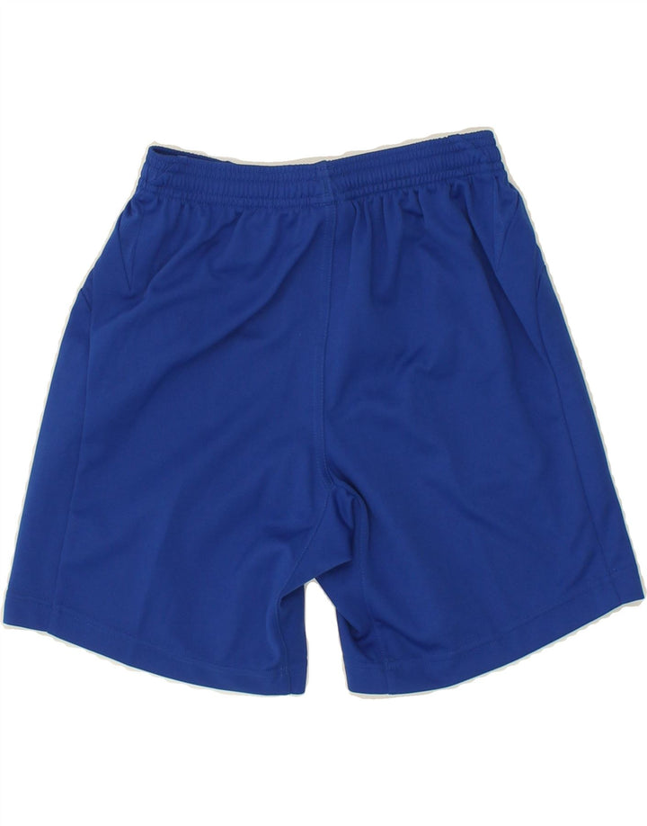 UMBRO Boys Sport Shorts 6-7 Years Medium Blue Polyester Vintage Umbro and Second-Hand Umbro from Messina Hembry 