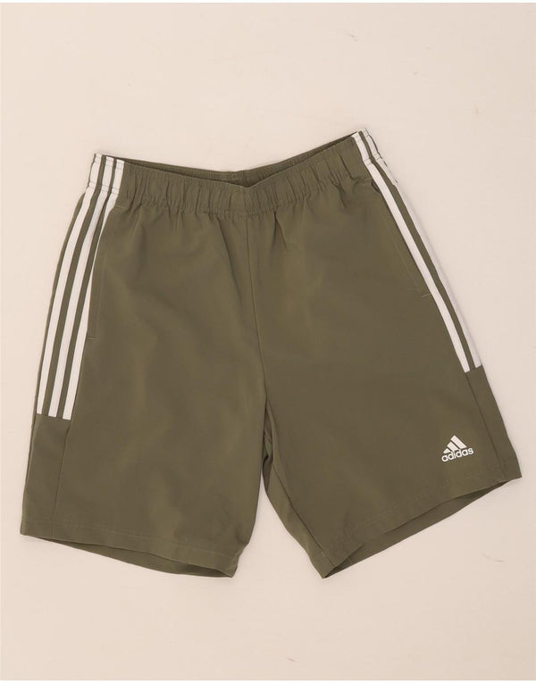 Adidas muške sportske kratke hlače srednje boje kaki poliester