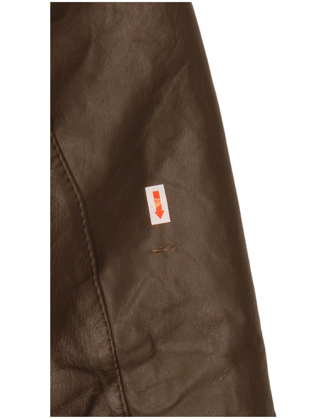 VINTAGE muška kožna jakna UK 38 Srednje smeđa koža