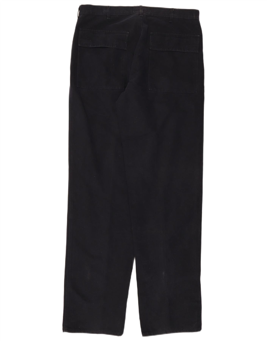 ARMANI Muške ravne chino hlače EU 52 XL W36 L36 tamnoplavi pamuk