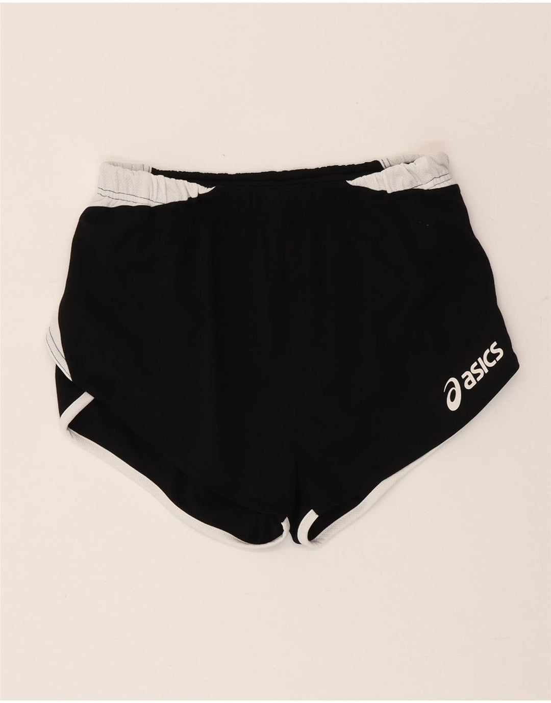Asics ženske sportske kratke hlače UK 12 Medium Black Colourblock Poliester