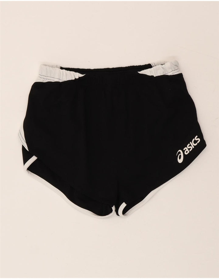 Asics ženske sportske kratke hlače UK 12 Medium Black Colourblock Poliester