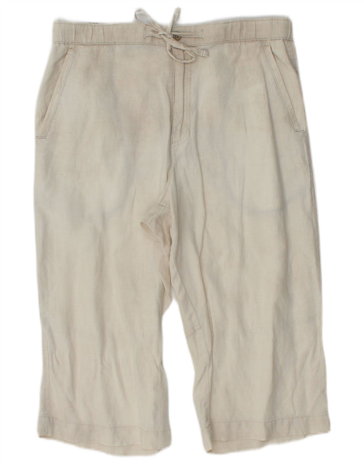 MARKS & SPENCER Muške bermude Blue Harbor W32 srednje bež lan