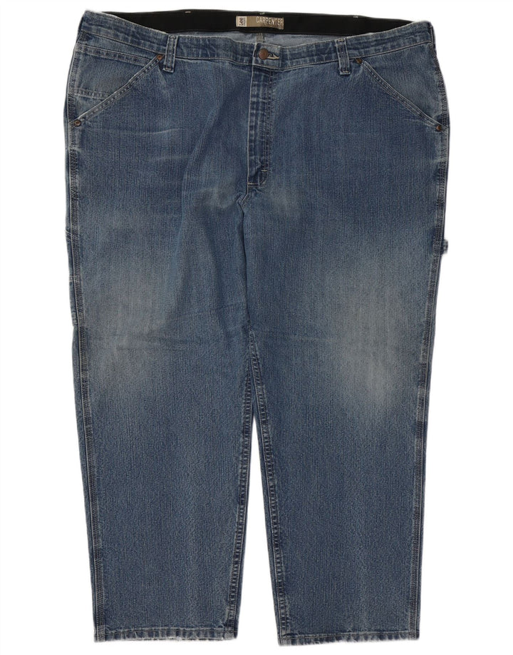 Lee Mens Carpenter Cargo ravne traperice W48 L30 plavi pamuk
