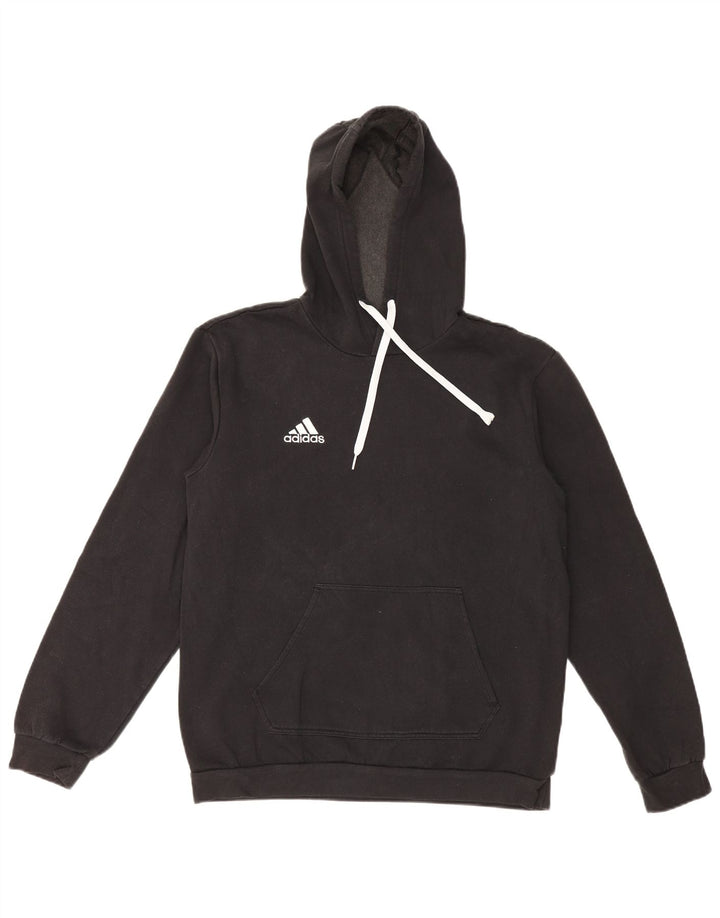 Adidas muška majica s kapuljačom Srednje crni pamuk