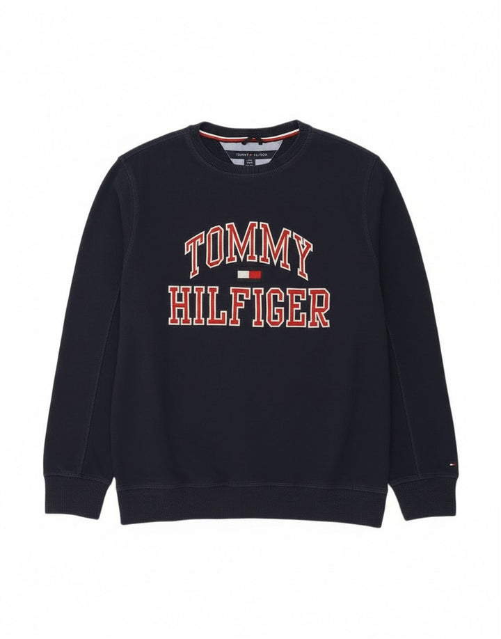 Tommy Hilfiger Boys Graphic Sweatshirt Džemper 15-16 godina Veliki tamnoplavi