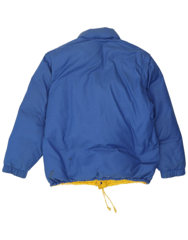 Ciesse Piumini muška podstavljena jakna s kapuljačom UK 42 XL Blue Colourblock