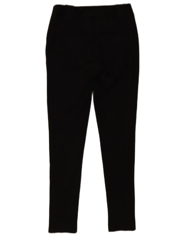Zara ženske uske chino hlače EU 36 XS W26 L28 crni poliester