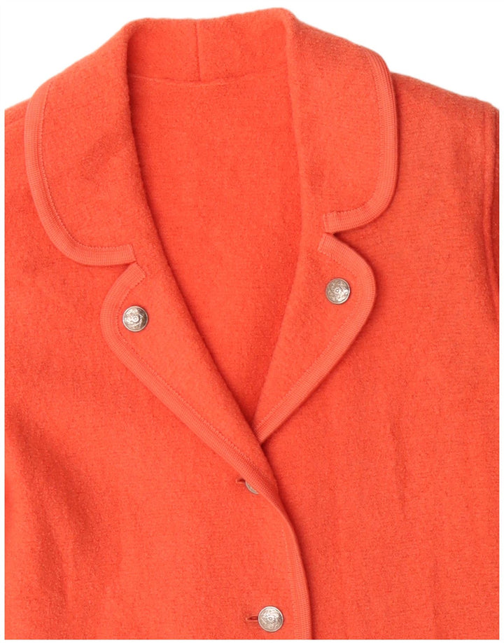 Vintage ženska jakna sa 3 gumba UK 16 velika ružičasta