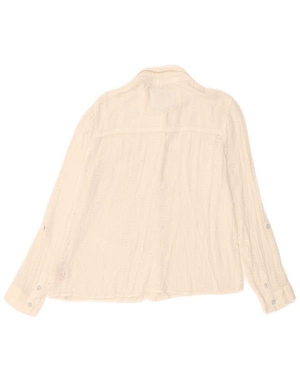 Superdry ženska košulja UK 18 XL bijeli pamuk