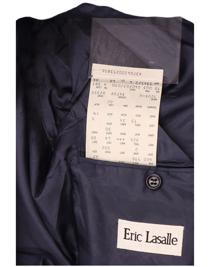 ERIC LASALLE Ženska jakna s dvostrukim kopčanjem IT 48 XL Plava