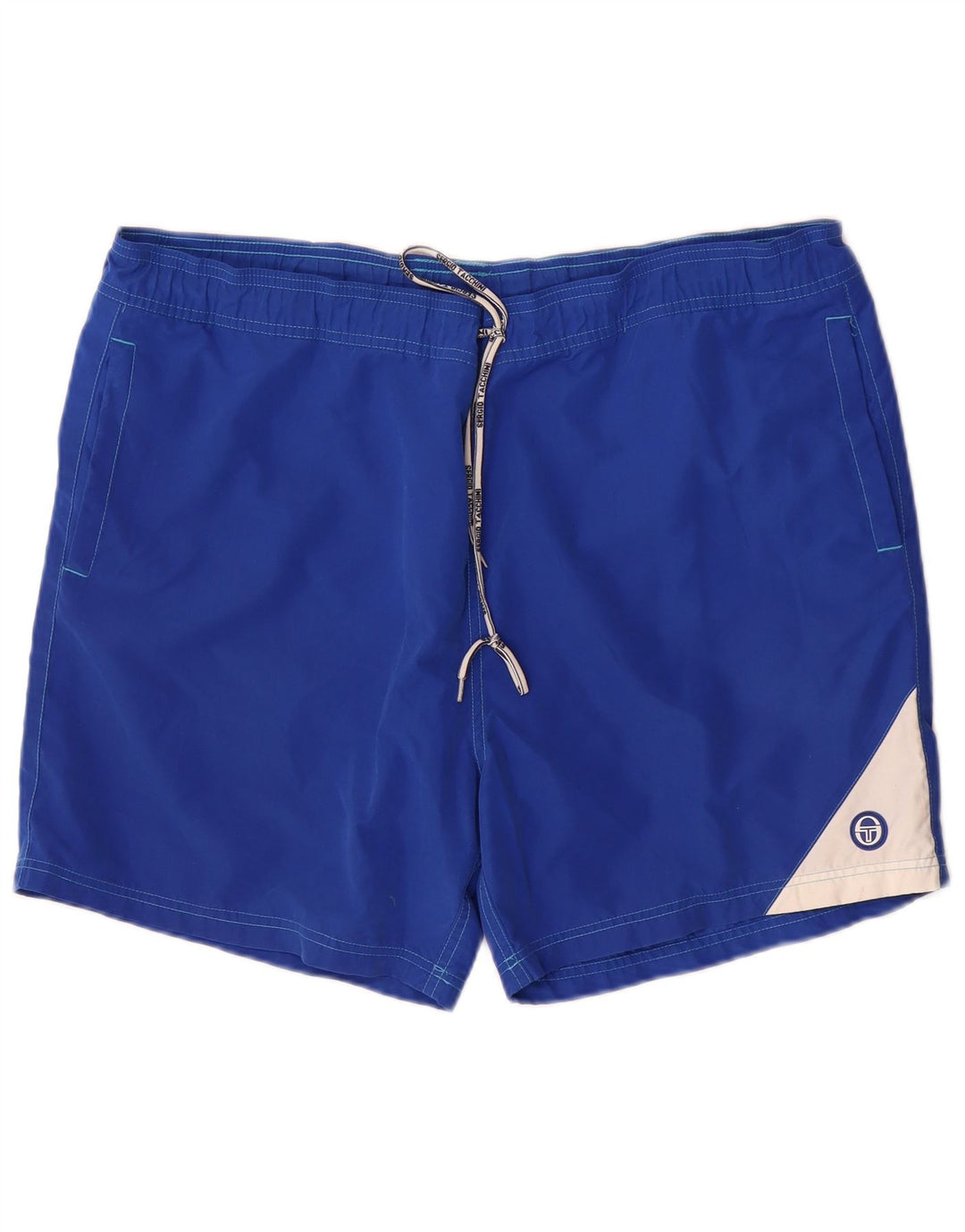 Sergio Tacchini muške kratke hlače za kupanje 2XL plavi poliester u boji