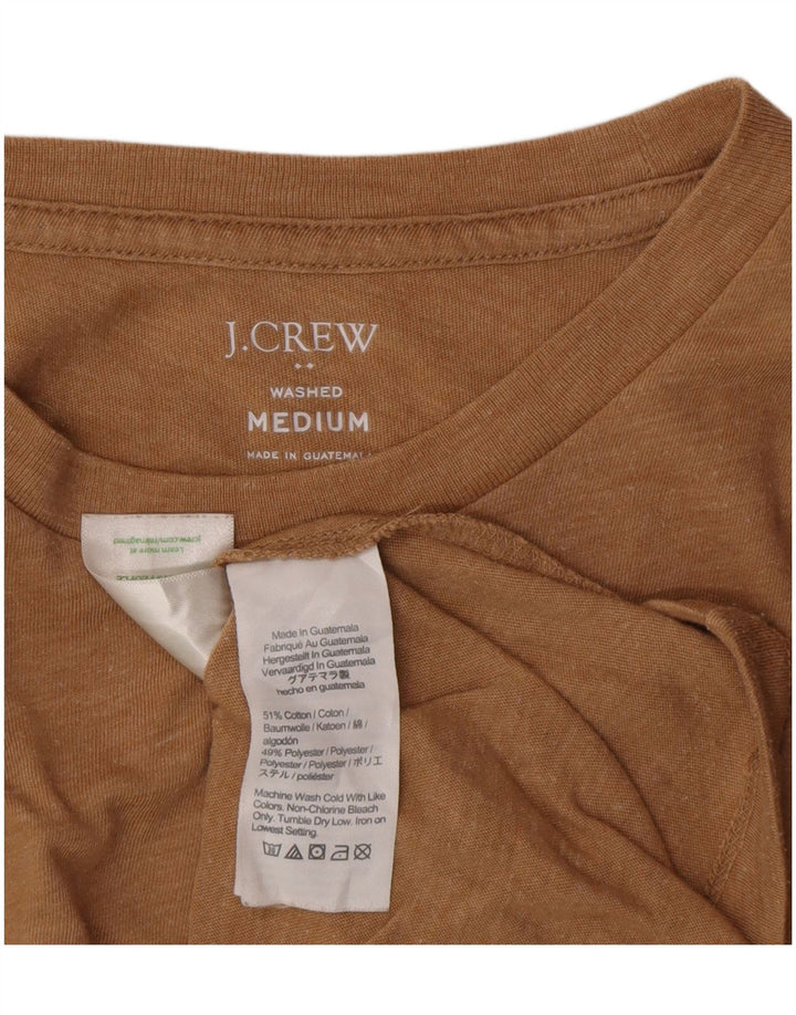 J. Crew Muška majica kratkih rukava Srednji bež flekasti pamuk
