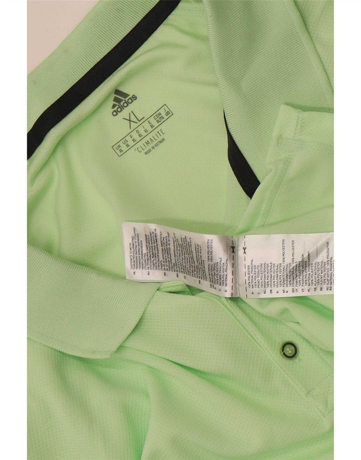 Adidas muška polo majica Climalite XL zeleni poliester