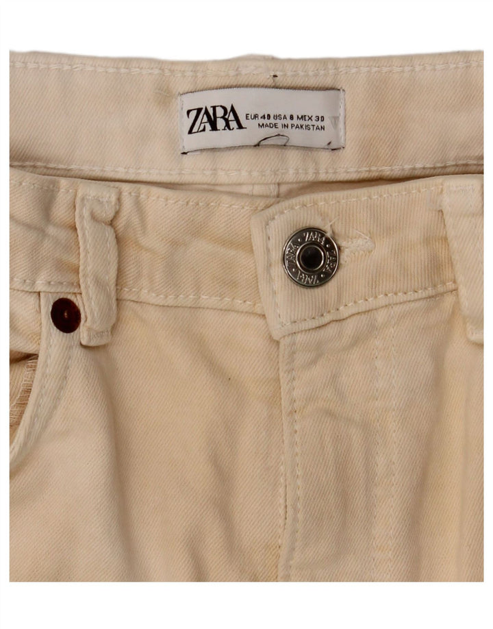 Zara ženske ležerne hlače s bootcutom EU 40 srednje W30 L26 bež