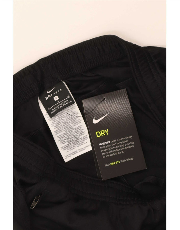 Nike muške Dri Fit hlače za trenirku male crne poliesterske