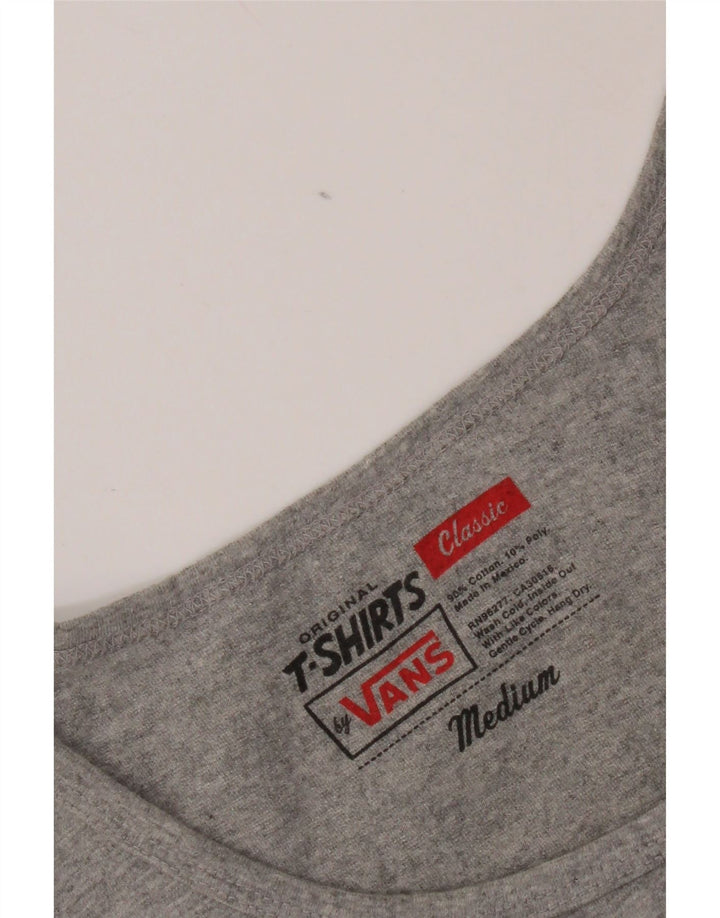 Vans muška klasična grafička majica srednje sive boje