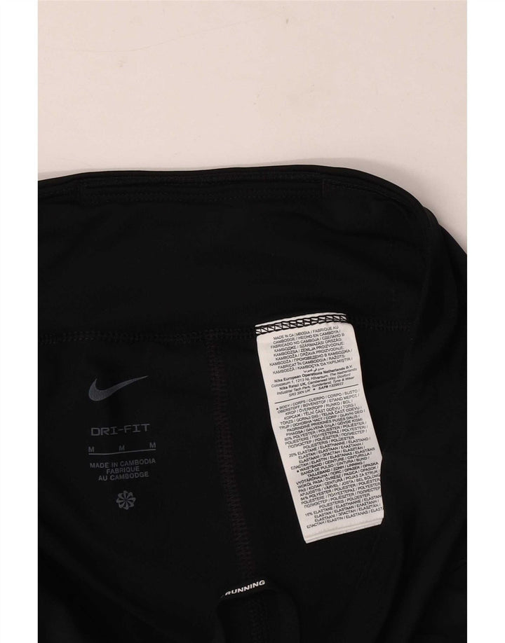 Nike Ženske Dri Fit Sportske kratke hlače UK 12 Medium tamnoplavi poliester