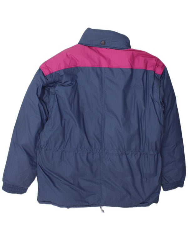 Diadora muška skijaška jakna s kapuljačom UK 42 XL plavi poliester u boji
