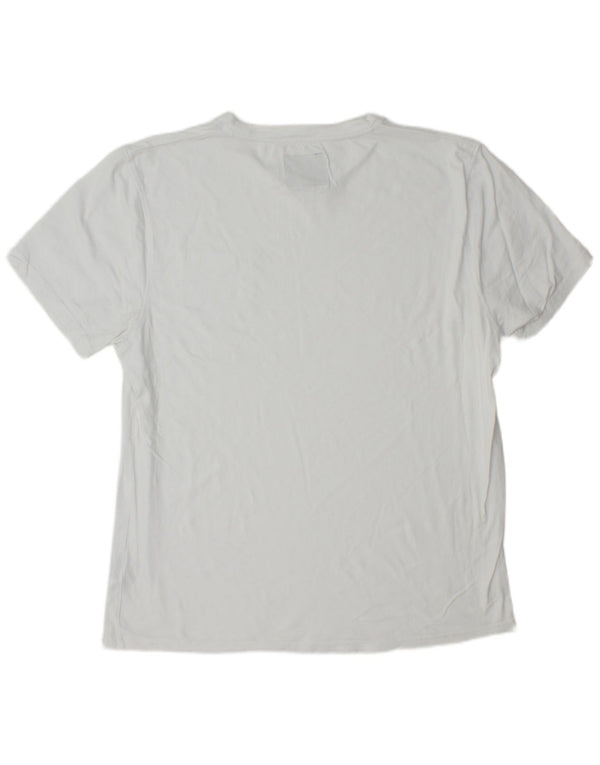 Musto Mens T-Shirt Top XL White Cotton