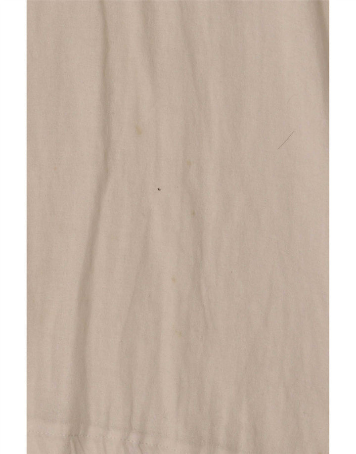 Zara ženska prevelika majica UK 10 Mala bijela