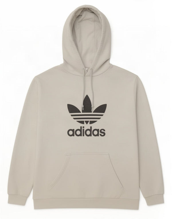 Adidas muška majica s kapuljačom s kapuljačom velika bijela