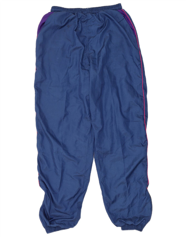 Vintage muške trenirke Hlače Joggers Veliki tamnoplavi poliester