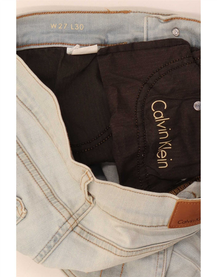 Calvin Klein Ženske uske traperice W27 L26 Plave