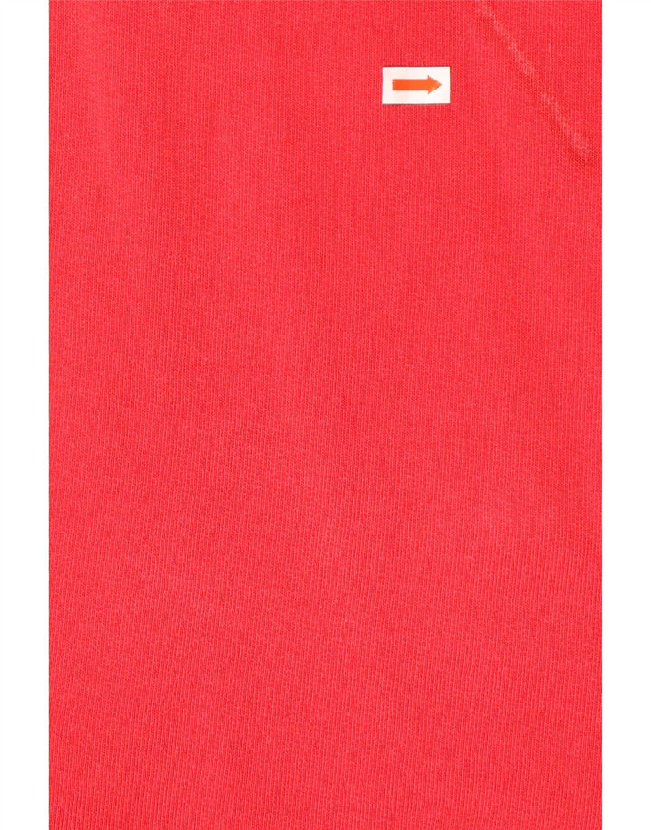 WHITE STUFF Muški džemperi XL slobodnog kroja s izrezom i patentnim zatvaračem, crveni