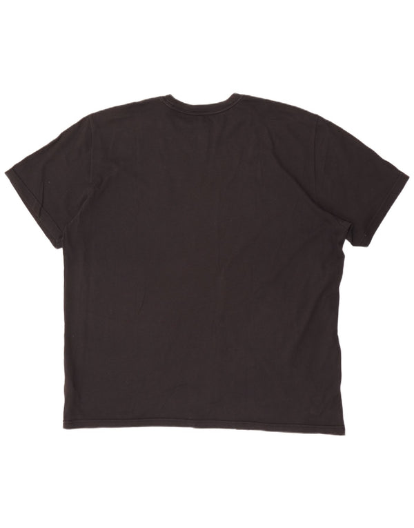 Nike Dri Fit Graphic T-Shirt Top 2XL crni pamuk