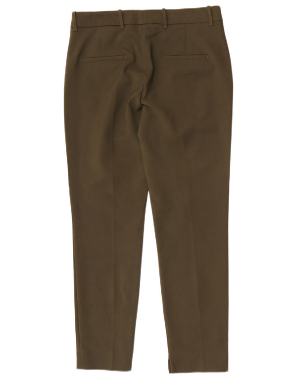 Zara ženske sužene chino hlače srednje veličine W28 L28 kaki