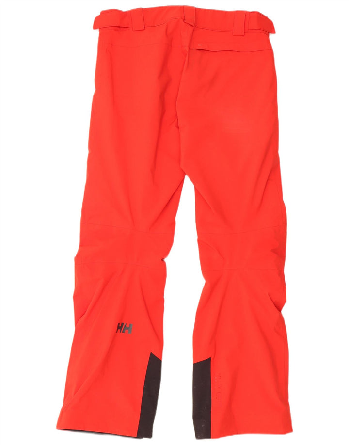 Helly Hansen muške uobičajene skijaške hlače male crvene boje od poliestera