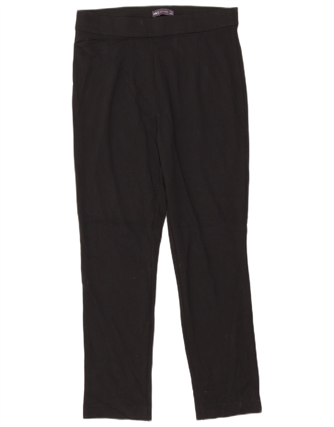 Marks & Spencer ženske tajice UK 12 srednje crne viskoze