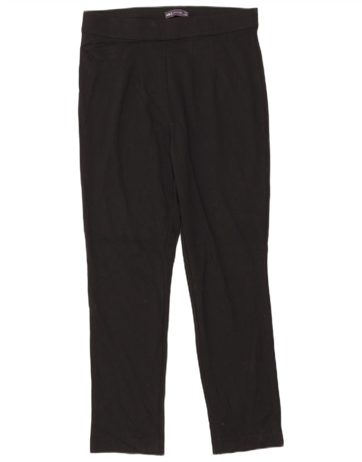 Marks & Spencer ženske tajice UK 12 srednje crne viskoze