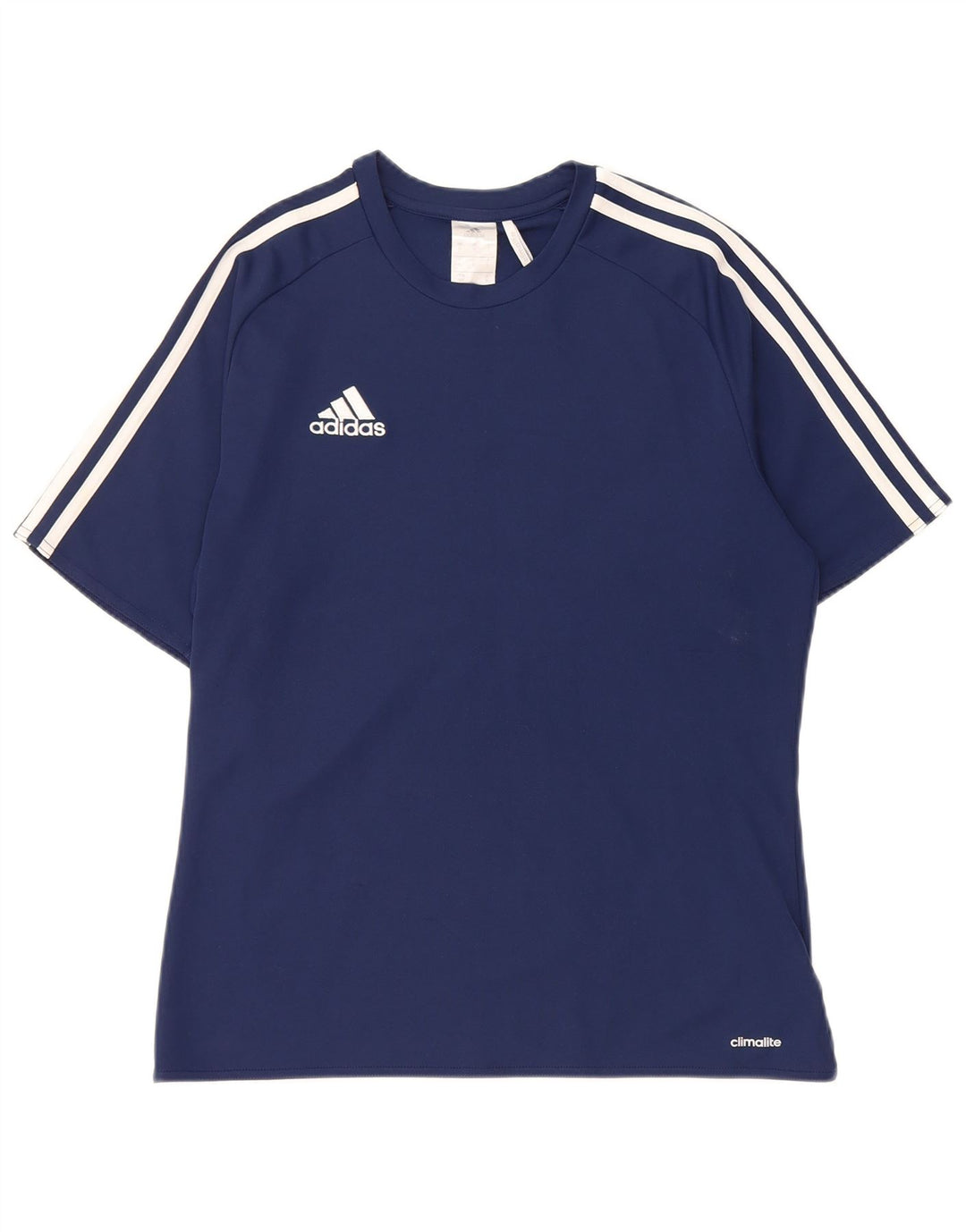 Adidas muška Climalite majica kratkih rukava, mali tamnoplavi poliester