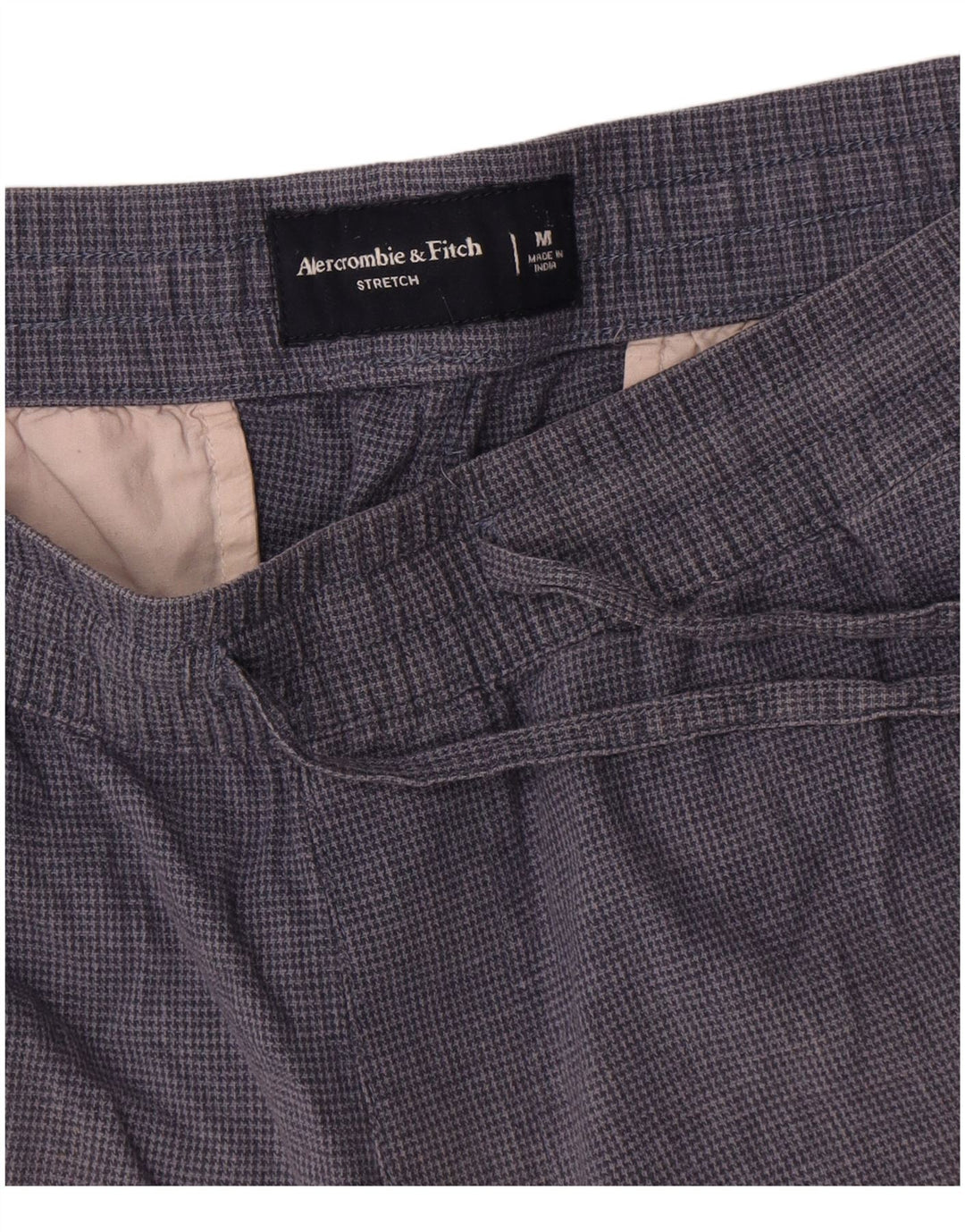 Abercrombie & Fitch ženske chino kratke hlače srednje veličine W32 mornarsko plave s hrbat zubom