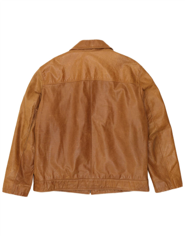 Mays & Rose muška kožna jakna UK 42 XL bež