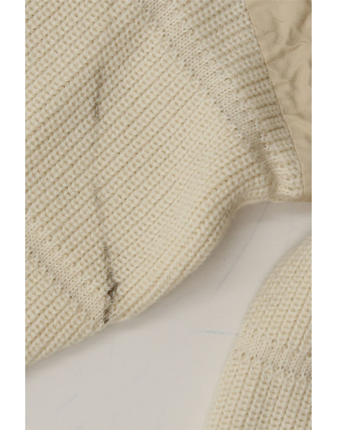 VINTAGE Mens Cardigan Sweater XS Off White Vintage Vintage and Second-Hand Vintage from Messina Hembry 