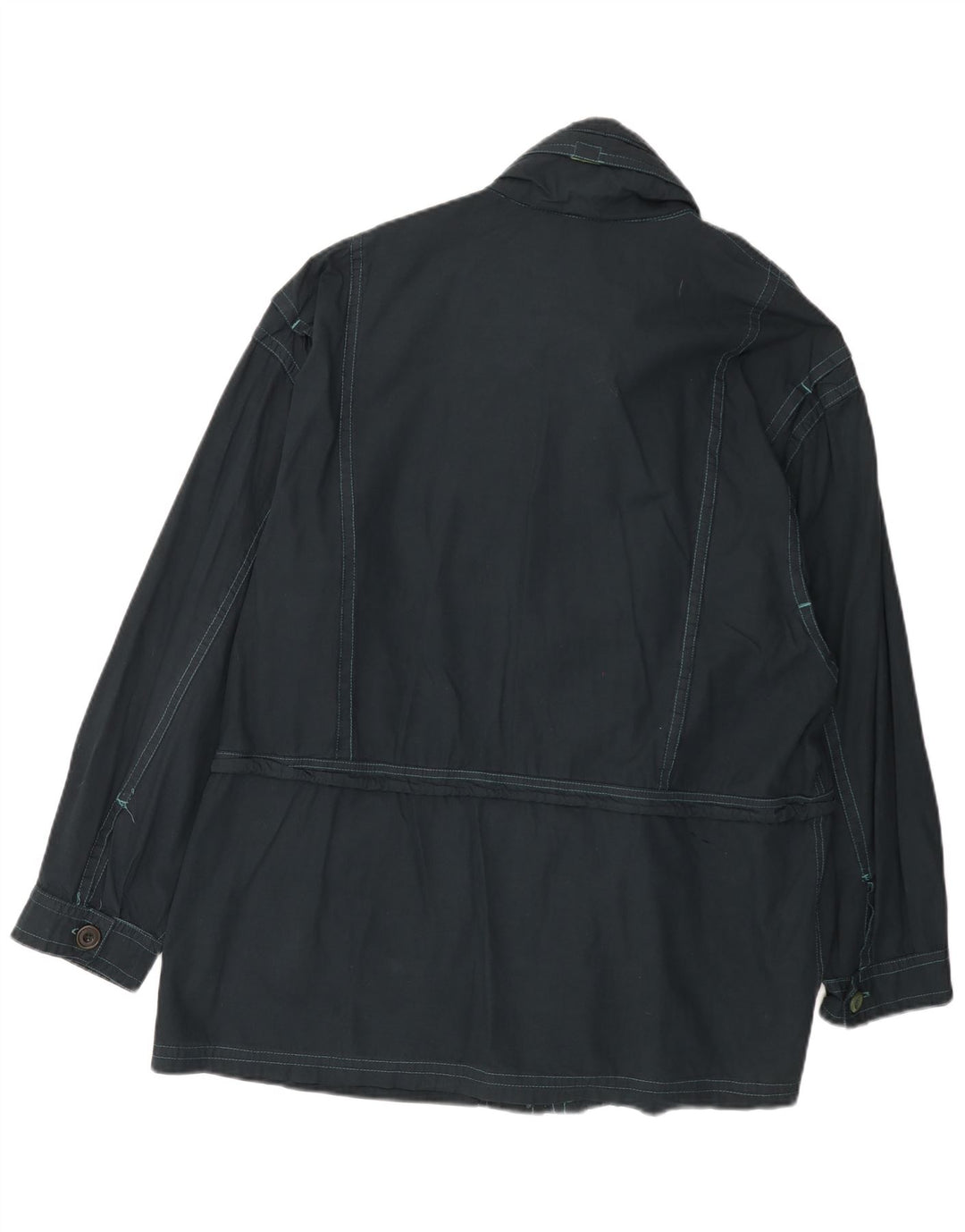 JAMES DILLON Muška pomoćna jakna s kapuljačom UK 40 Large tamnoplavi pamuk